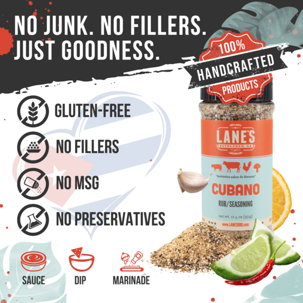 Lane´s Cubano Rub (351 g) - Bild 2