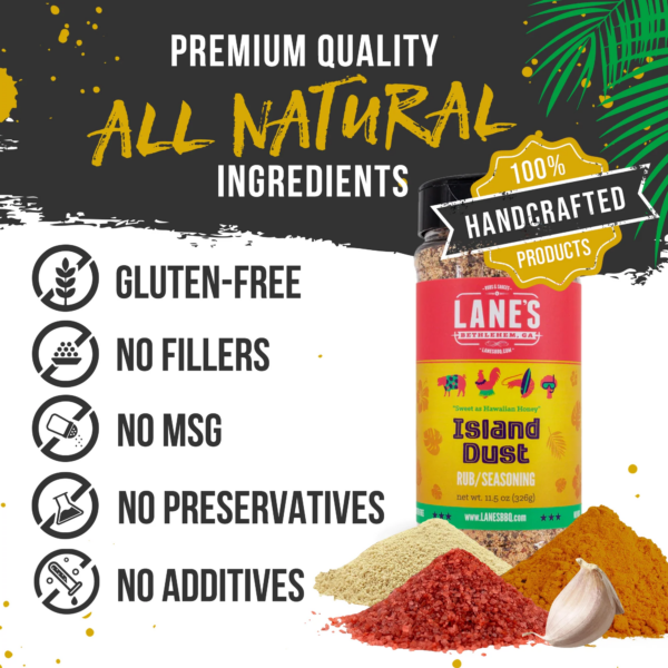 Lane´s Island Dust Rub (326 g) - Bild 2