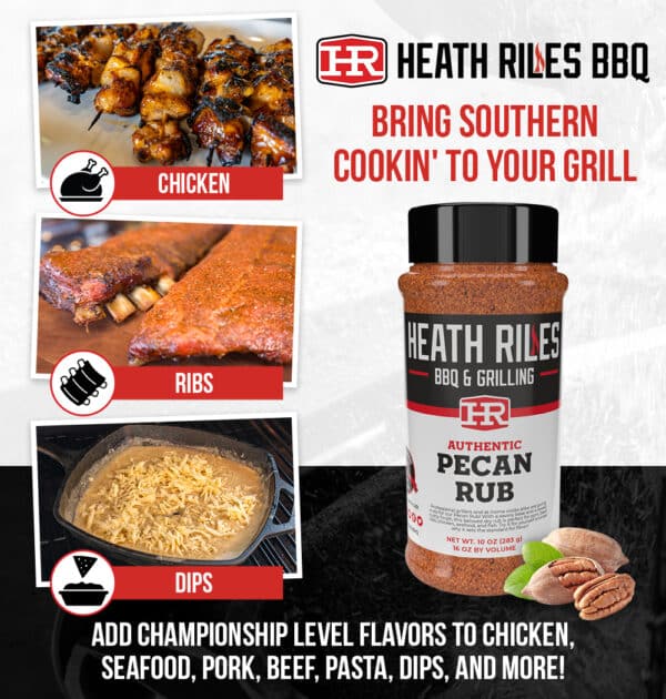 Heath Riles BBQ Pecan Rub (283 g) - Bild 2