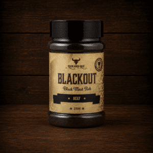 Rum and Que - Black Out BBQ Rub 220 g